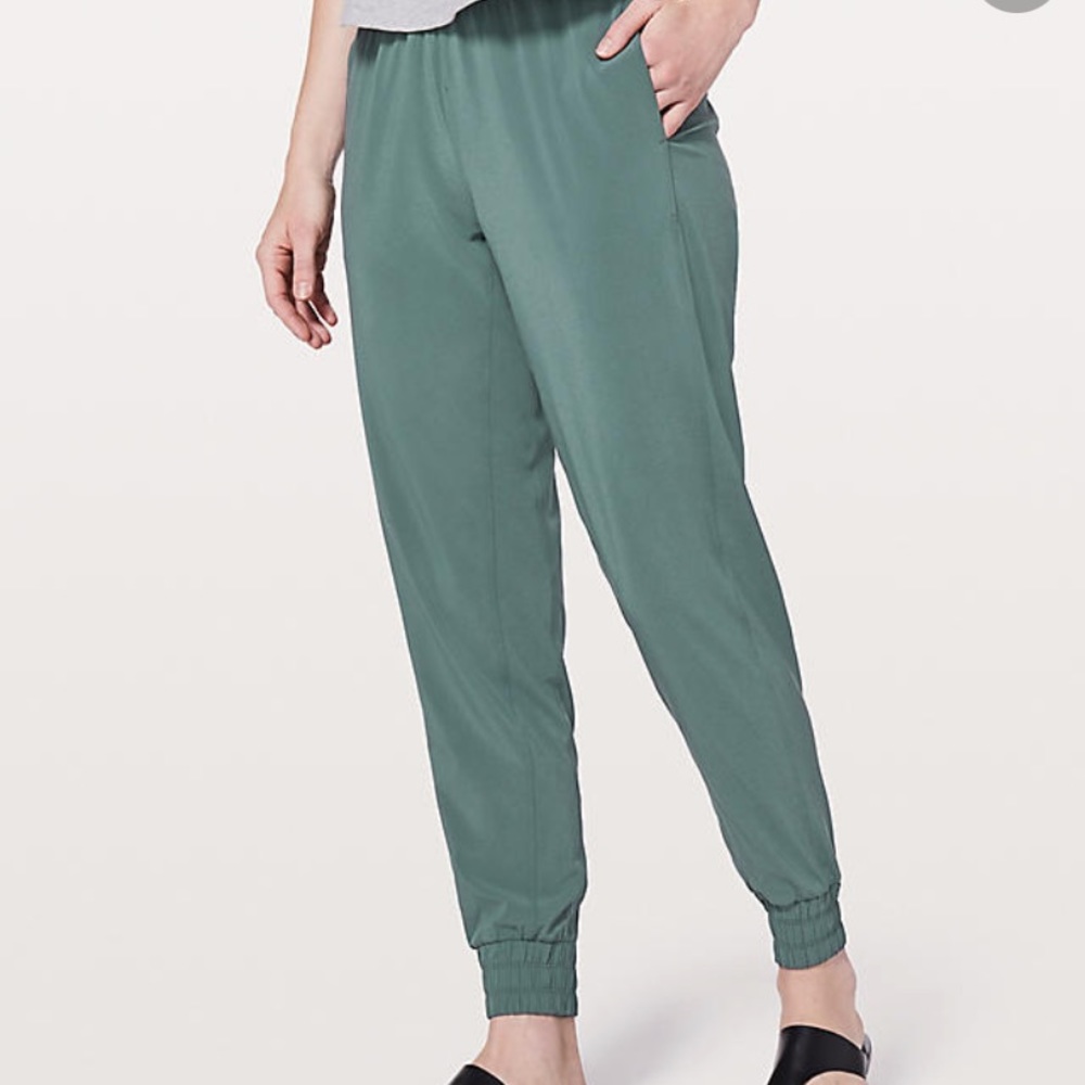 Lululemon Freshly Jogger Sea Steel Size 6